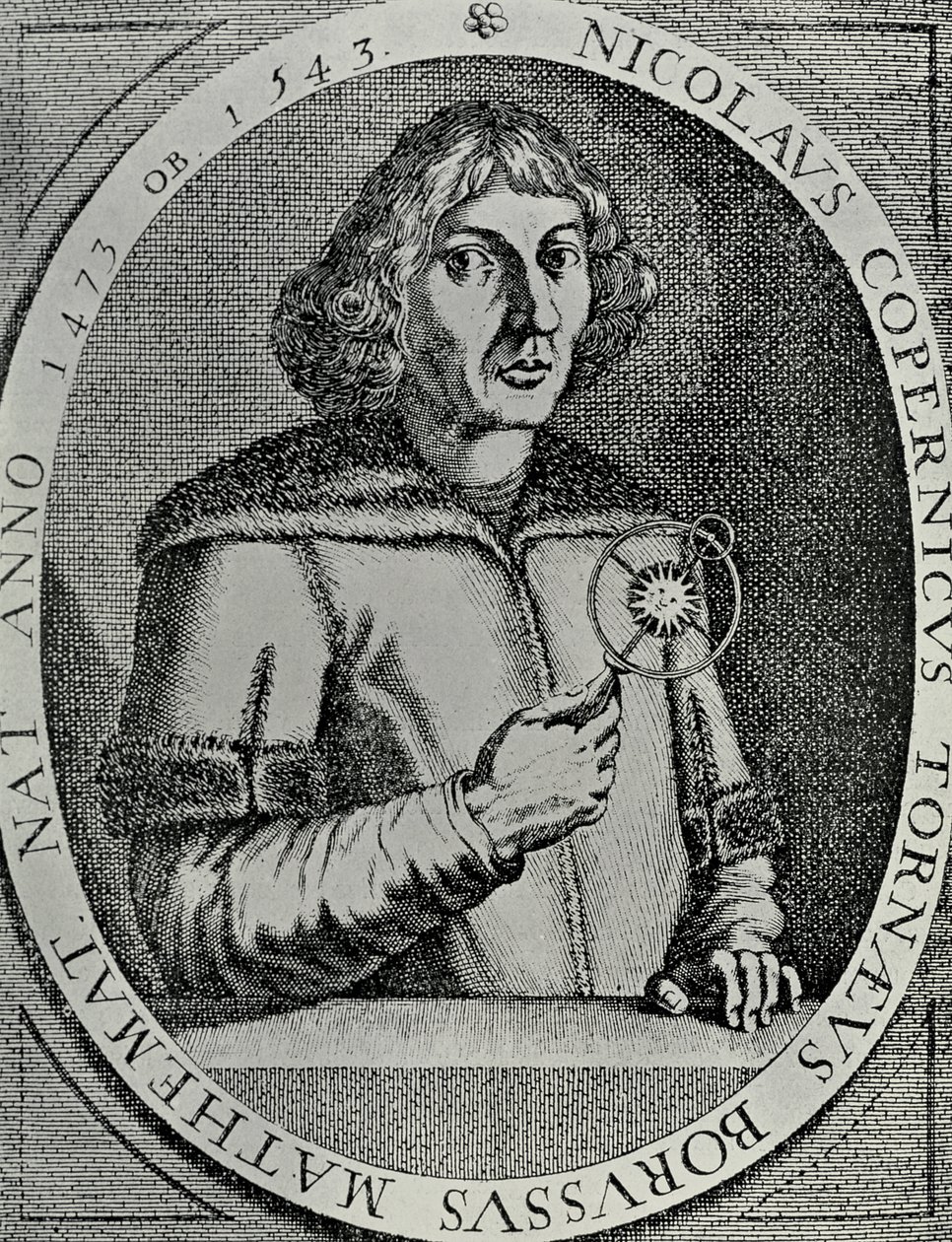 Copy of a Self Portrait by Nicolaus Copernicus
