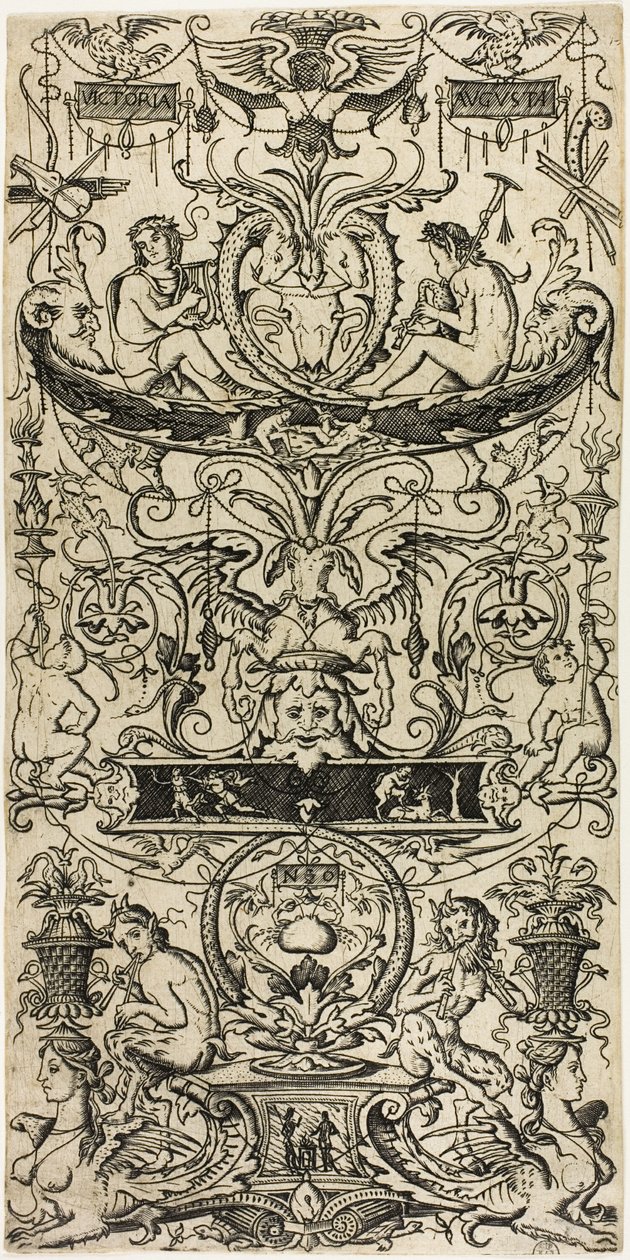 Ornamental Panel: Victoria Augusta by Nicoletto da Modena