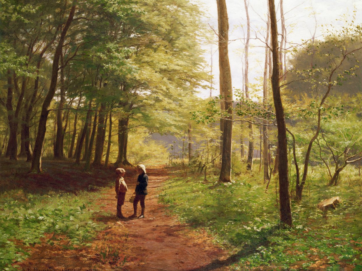 A Walk in the Forest by Niels Christian Hansen