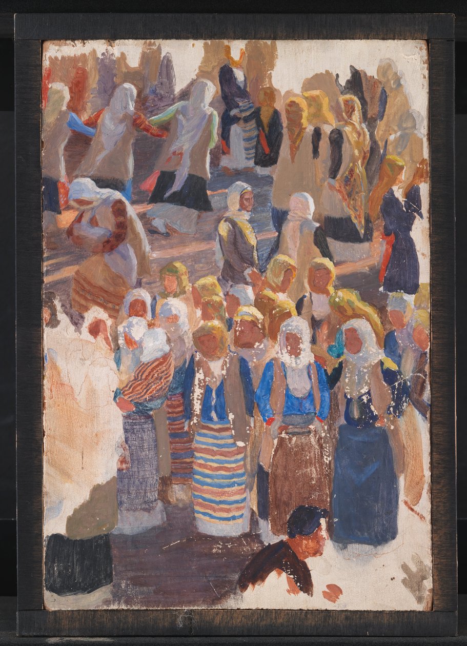 Groups of Dancing Women. Megara by Niels Skovgaard