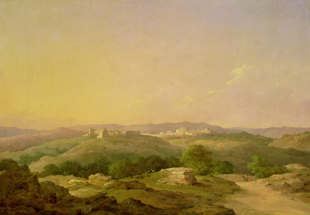 View of Bethlehem, 1857 by Nikanor Grigor