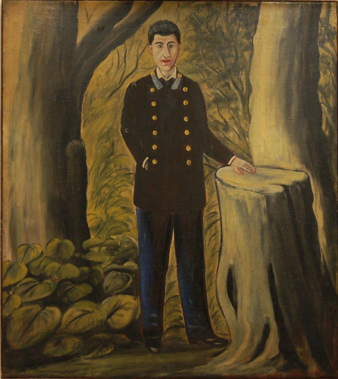 Ilya Zdanevich by Niko Pirosmani