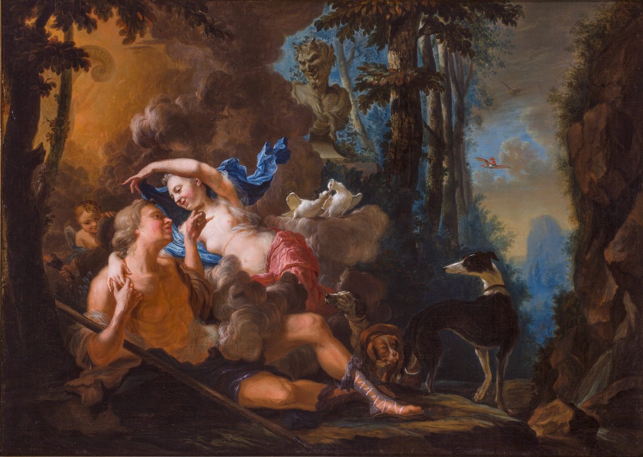 Cupid and Psyche by Nikolaas Verkolje