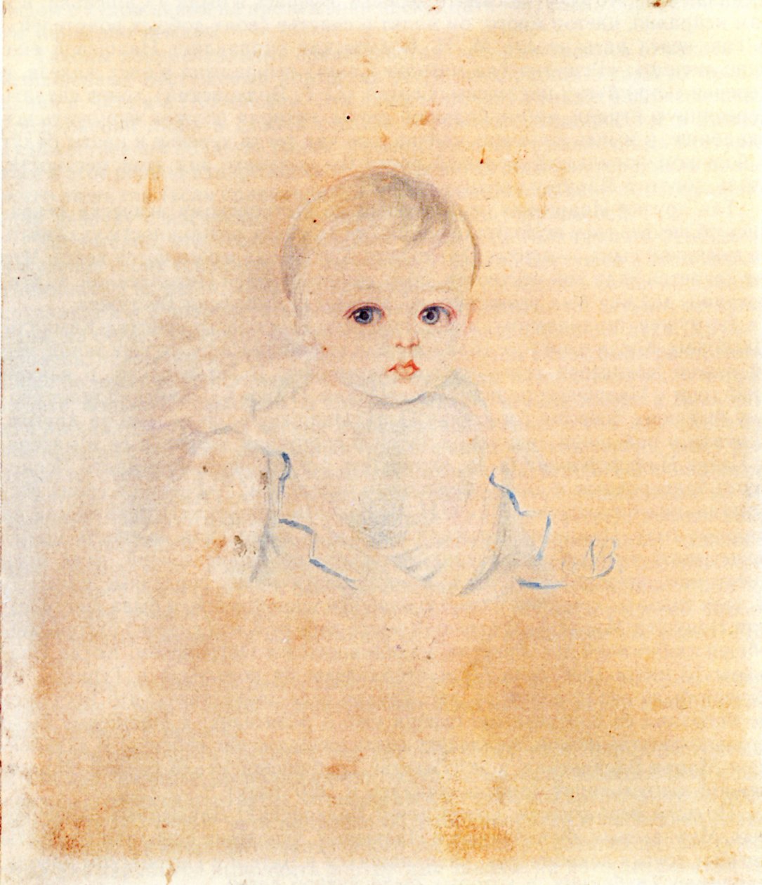Portrait of Sasha Ivashev by Nikolai Alexandrovich Bestuzhev