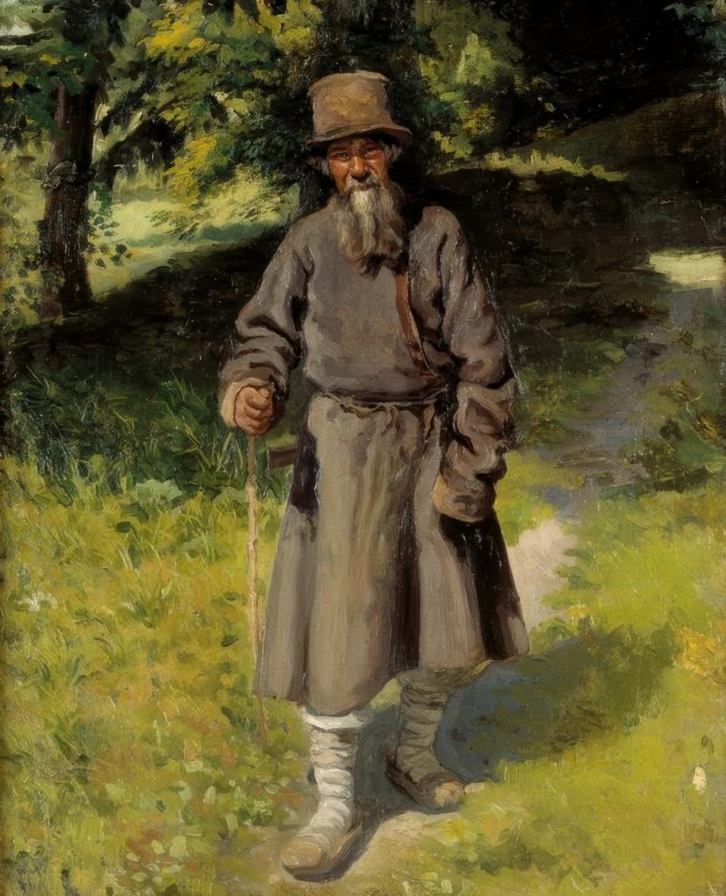 The Wanderer by Nikolai Alexandrowitsch Jaroschenko