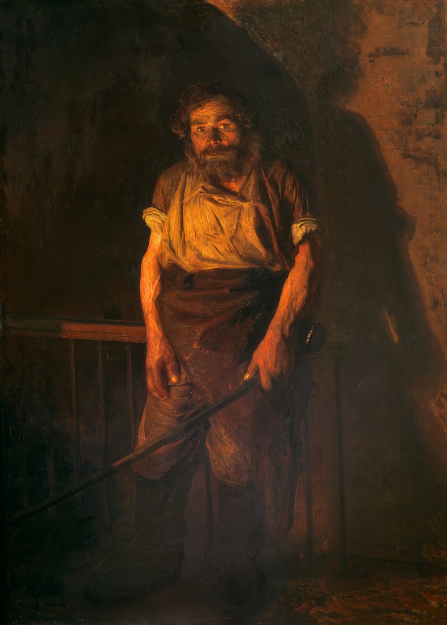 Stoker by Nikolai Alexandrowitsch Jaroschenko