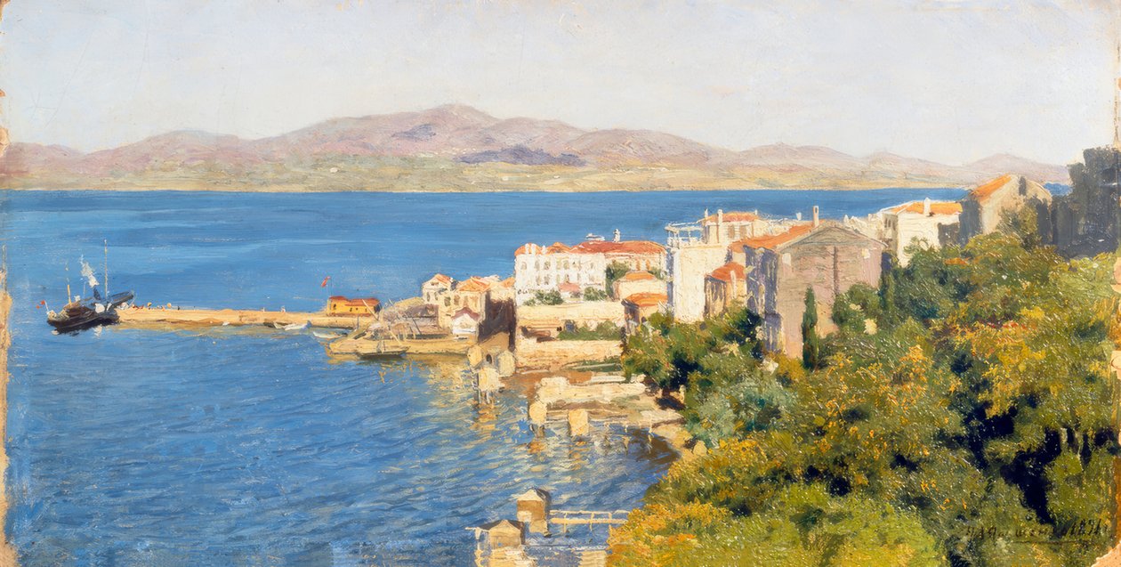 Coast of Crimea by Nikolai Alexandrowitsch Jaroschenko