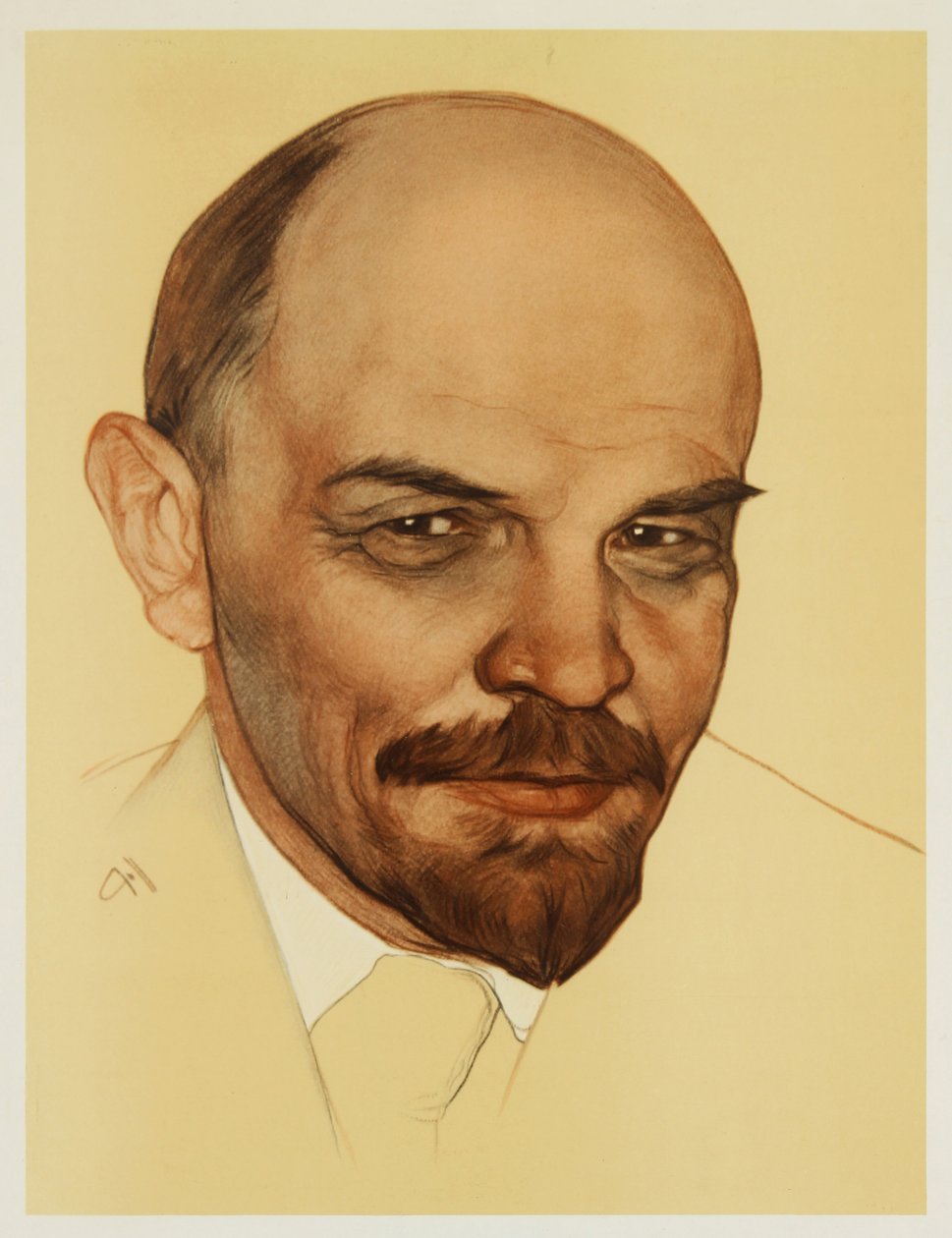 Vladimir Ilyich Lenin by Nikolai Andreevich Andreev