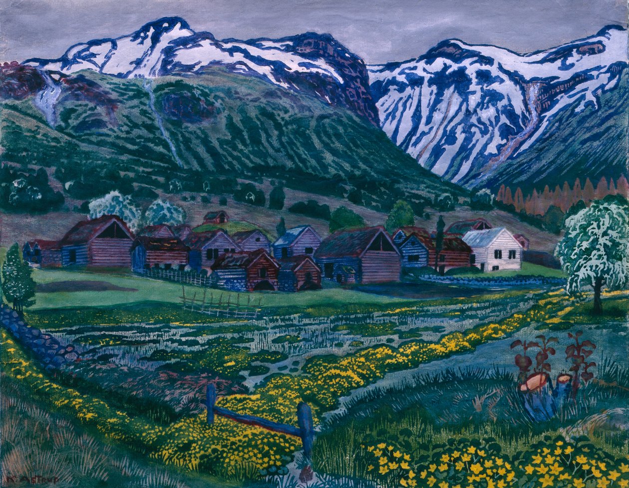 Buttercup Night by Nikolai Astrup
