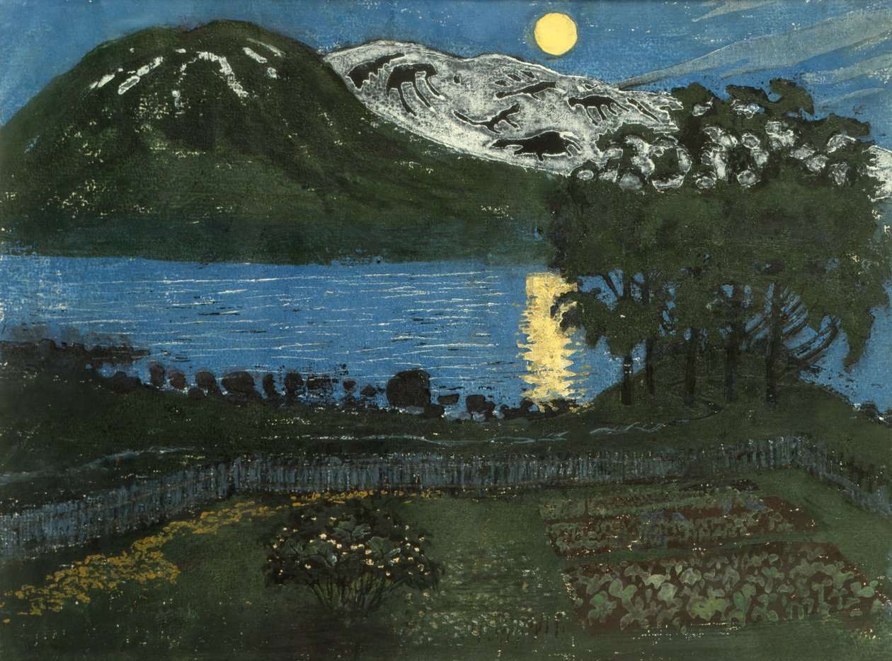 May Moon by Nikolai Astrup