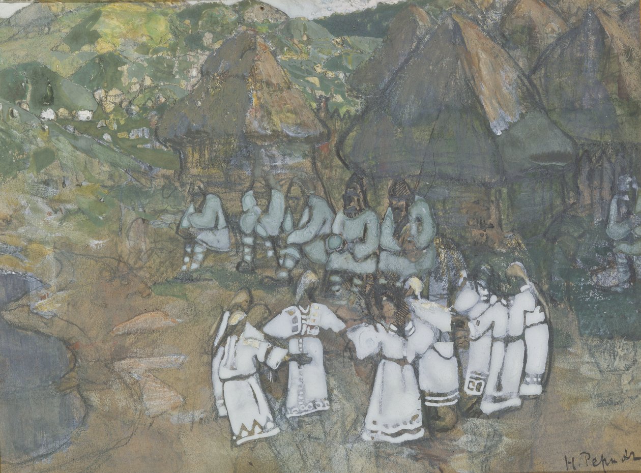 Circle Dance by Nikolai Konstantinowitsch Roerich