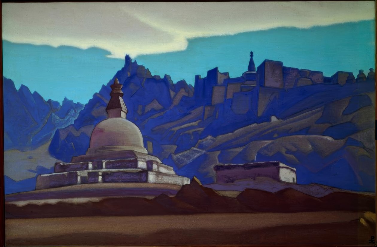 Tombs. Ladakh by Nikolai Konstantinowitsch Roerich