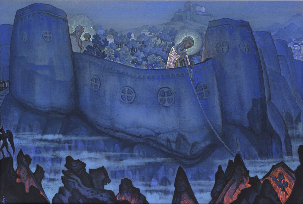 Madonna Laboris by Nikolai Konstantinowitsch Roerich