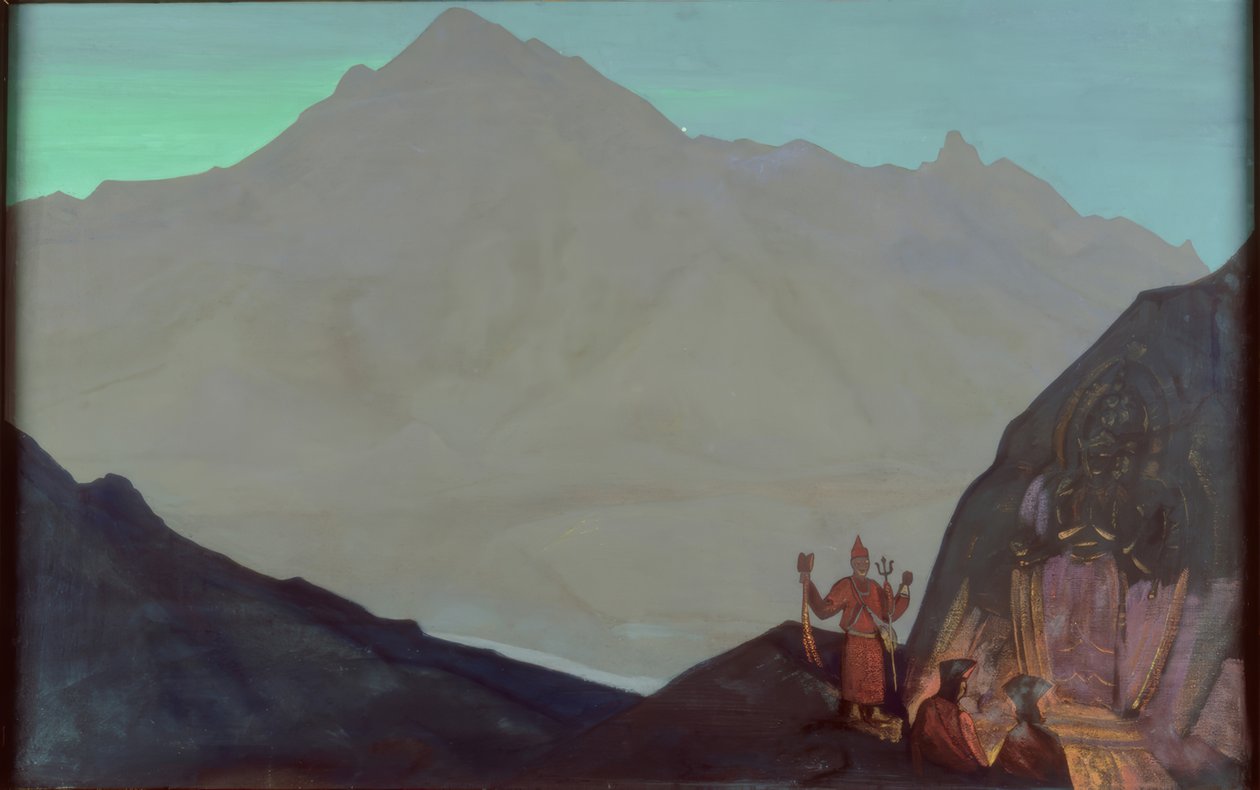 Chenresig, West Tibet by Nikolai Konstantinowitsch Roerich