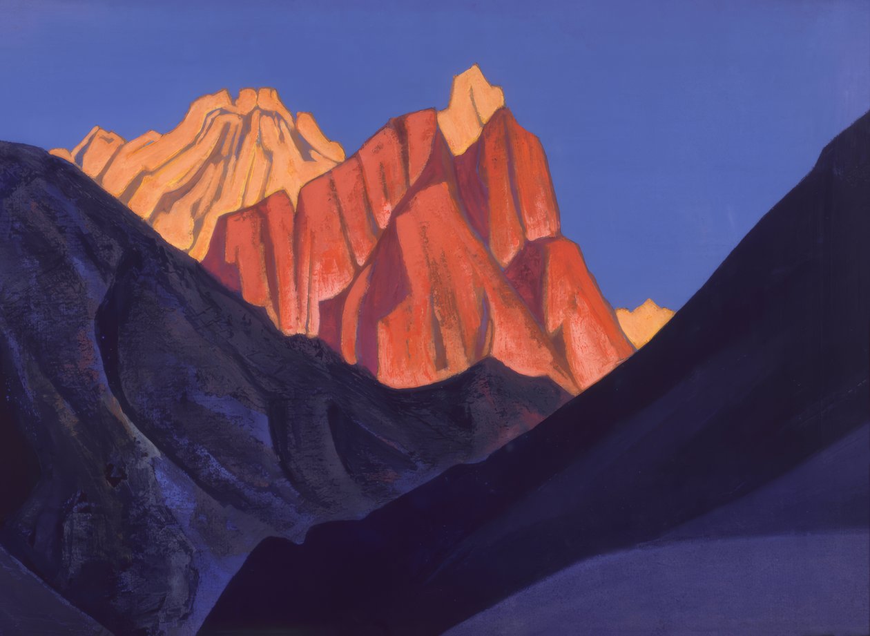 The Himalayas by Nikolai Konstantinowitsch Roerich