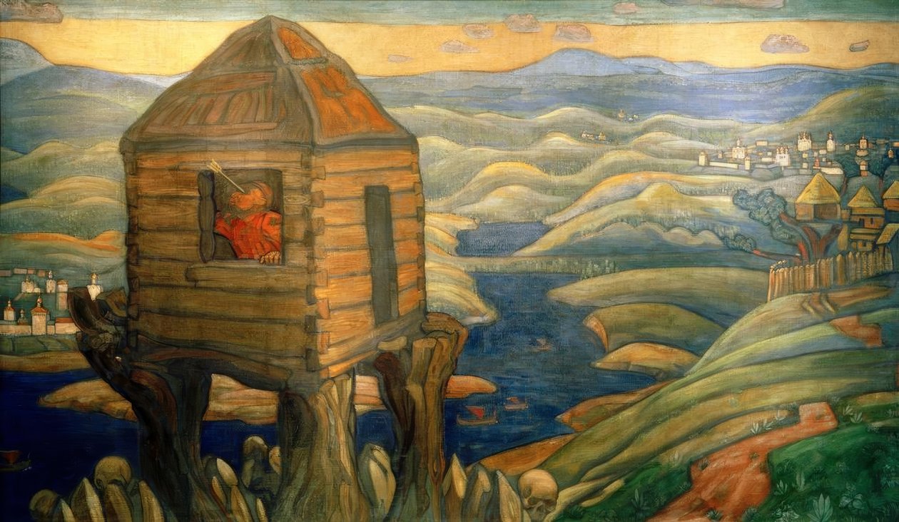 N.K. Roerich, Nightingale Robber by Nikolai Konstantinowitsch Roerich