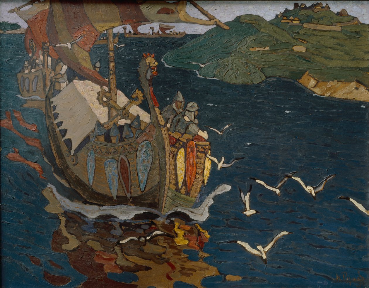 Overseas Guests by Nikolai Konstantinowitsch Roerich