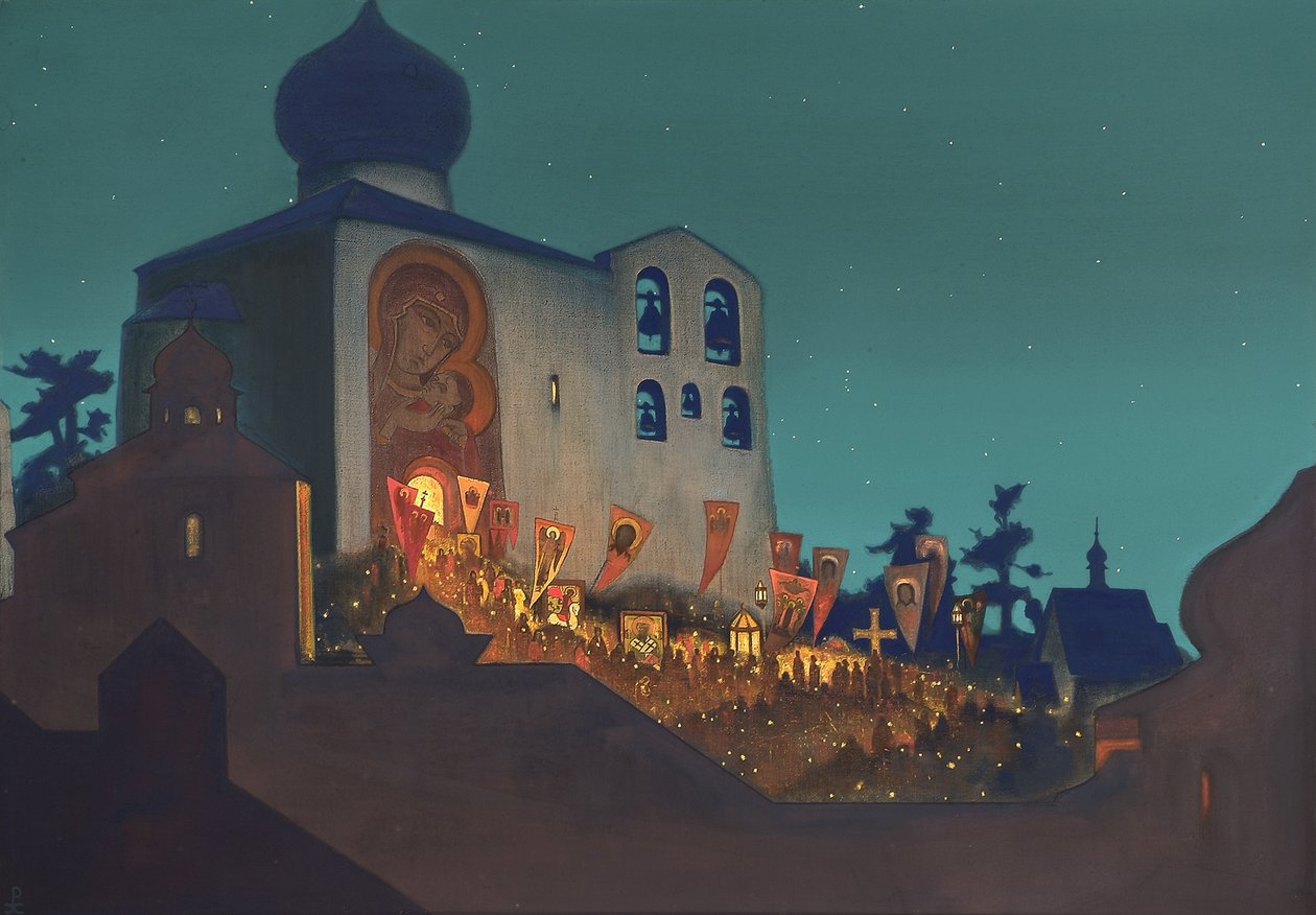 Russian Easter by Nikolai Konstantinowitsch Roerich
