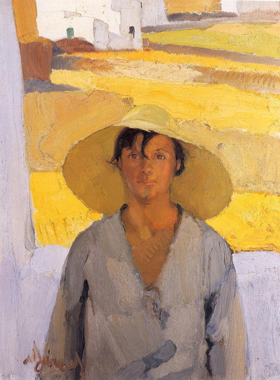 The Straw Hat by Nikolaos Lytras