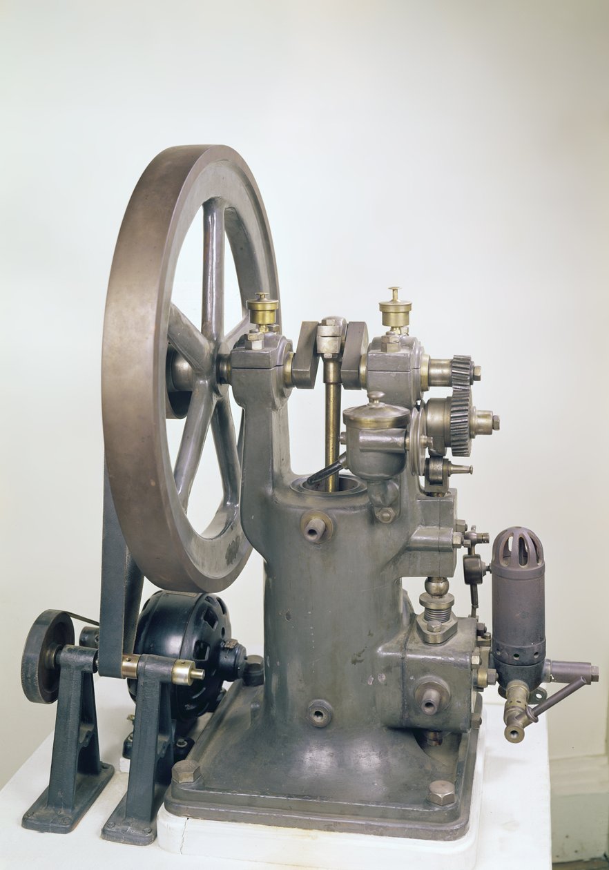 Internal combustion engine, 1876 by Nikolaus Otto
