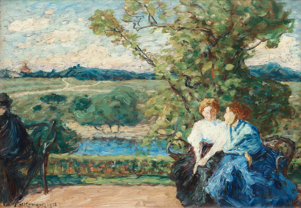 Terrace at Rosendal by Nils Kreuger