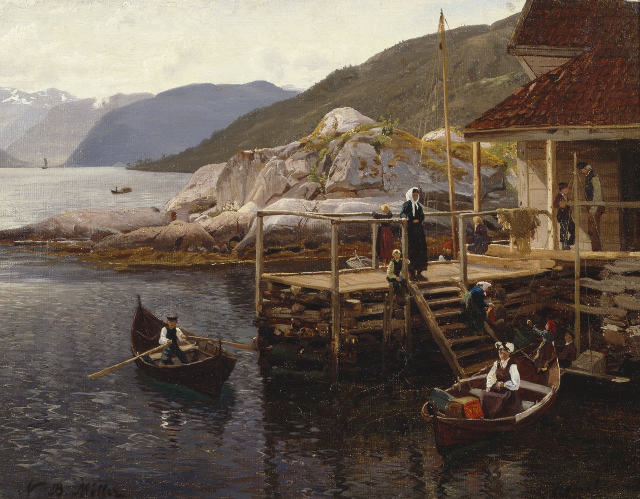 From Balestrand by Nils Bjørnsen Møller
