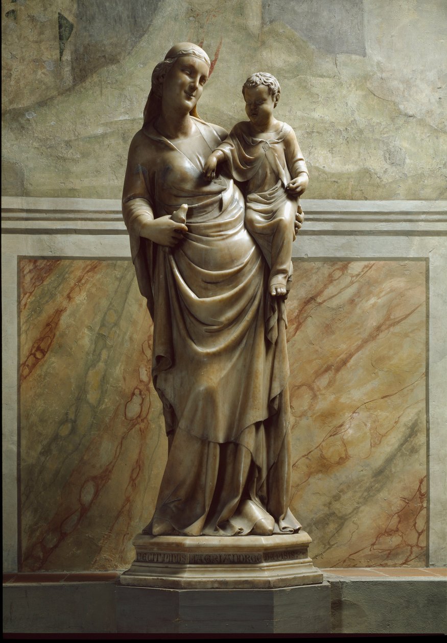 Virgin and Child by Nino Pisano
