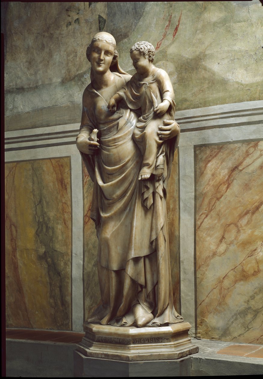 Virgin and Child by Nino Pisano