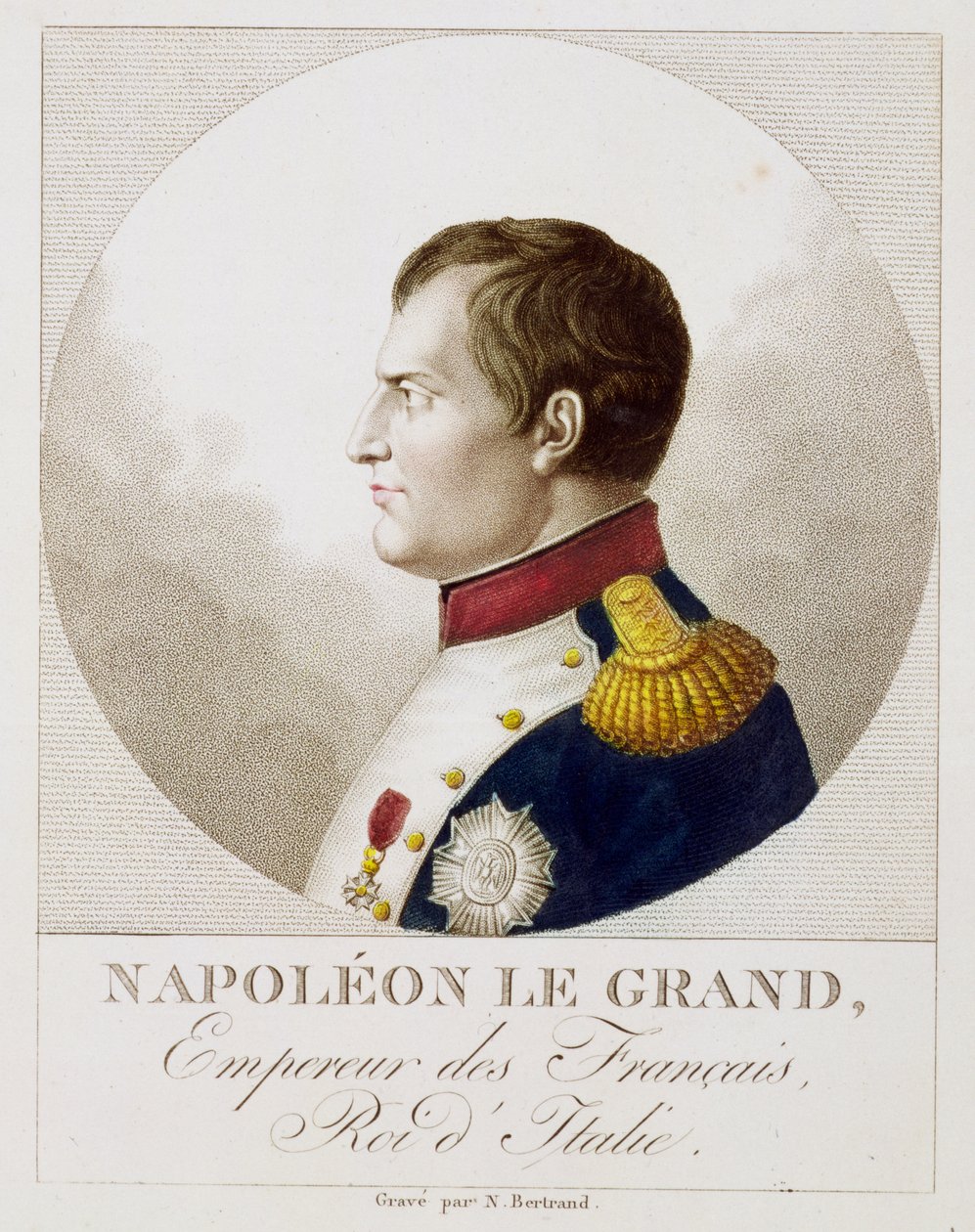 Portrait of Napoleon by Noel Francois Bertrand