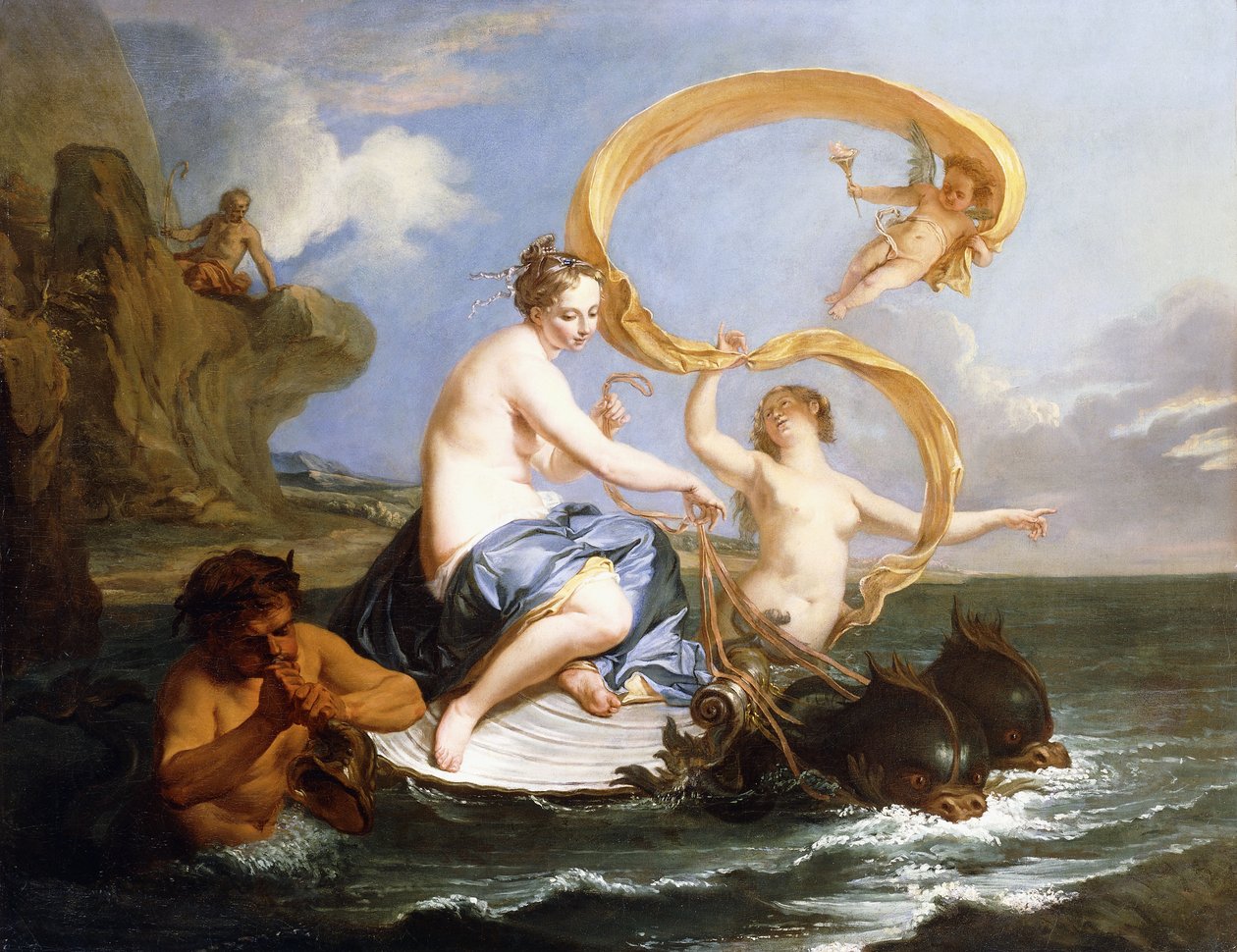 The Triumph of Galatea by Noel Nicholas Coypel