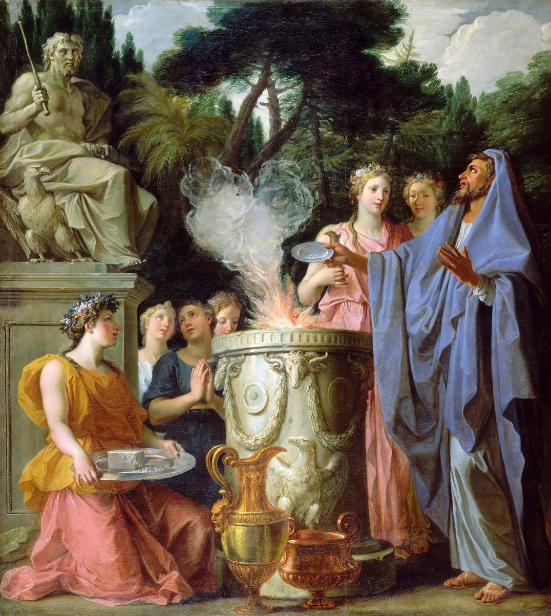 Sacrifice to Jupiter by Noël Coypel