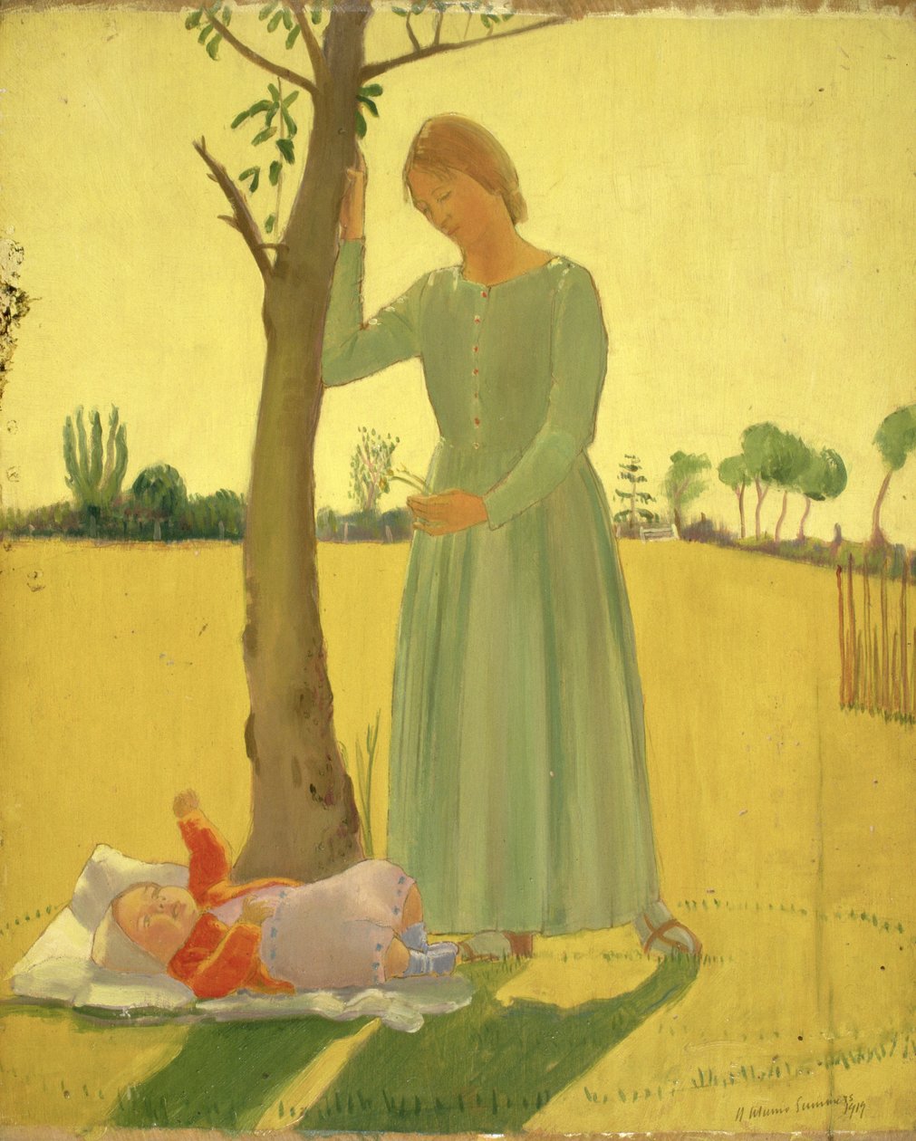 Yvonne with Vincent by Nora Summers