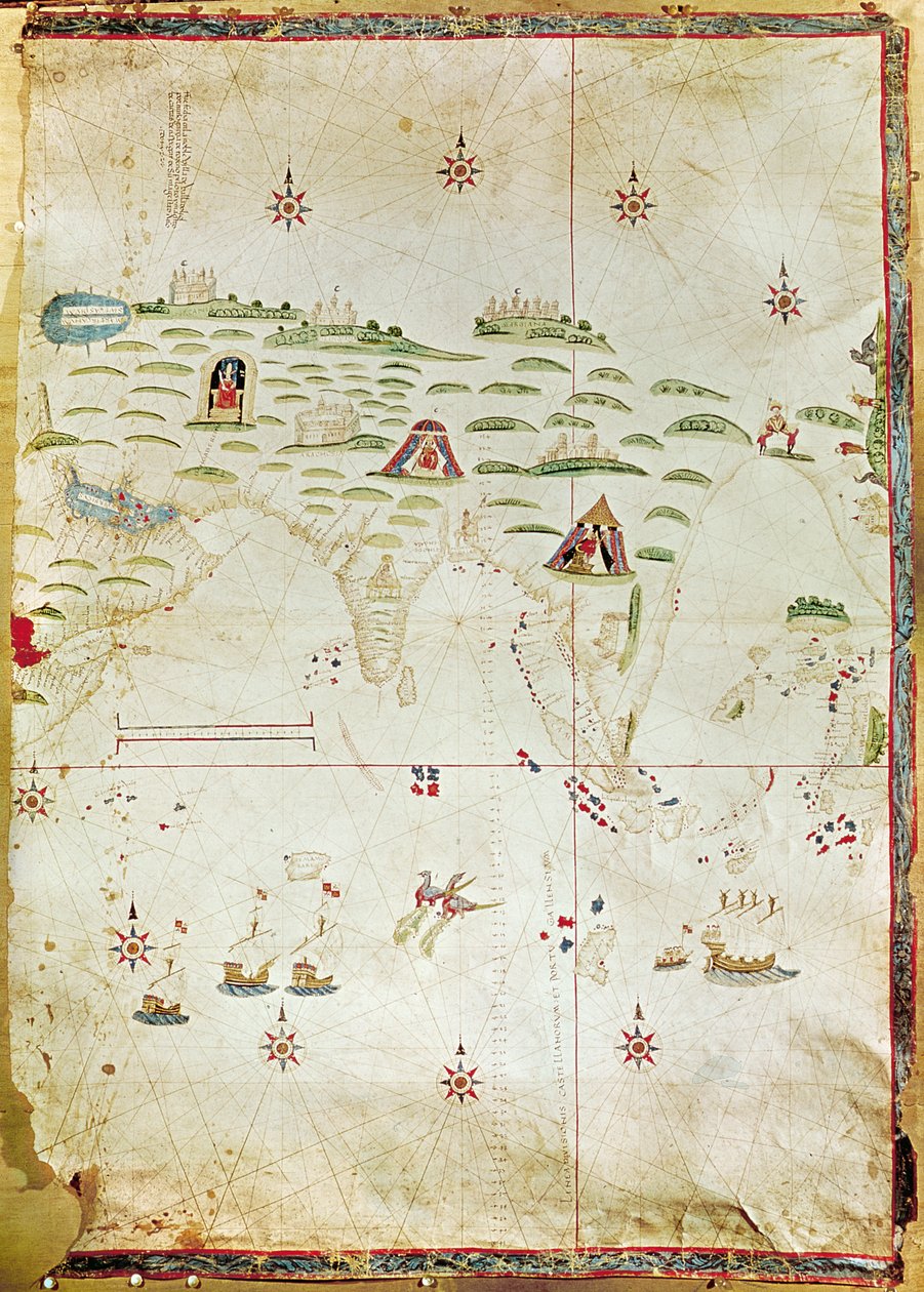 Map of the Moluccas, 1522 by Nuno Garcia de Toreno