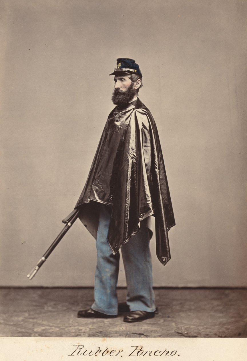 Rubber Poncho by O.H. Willard