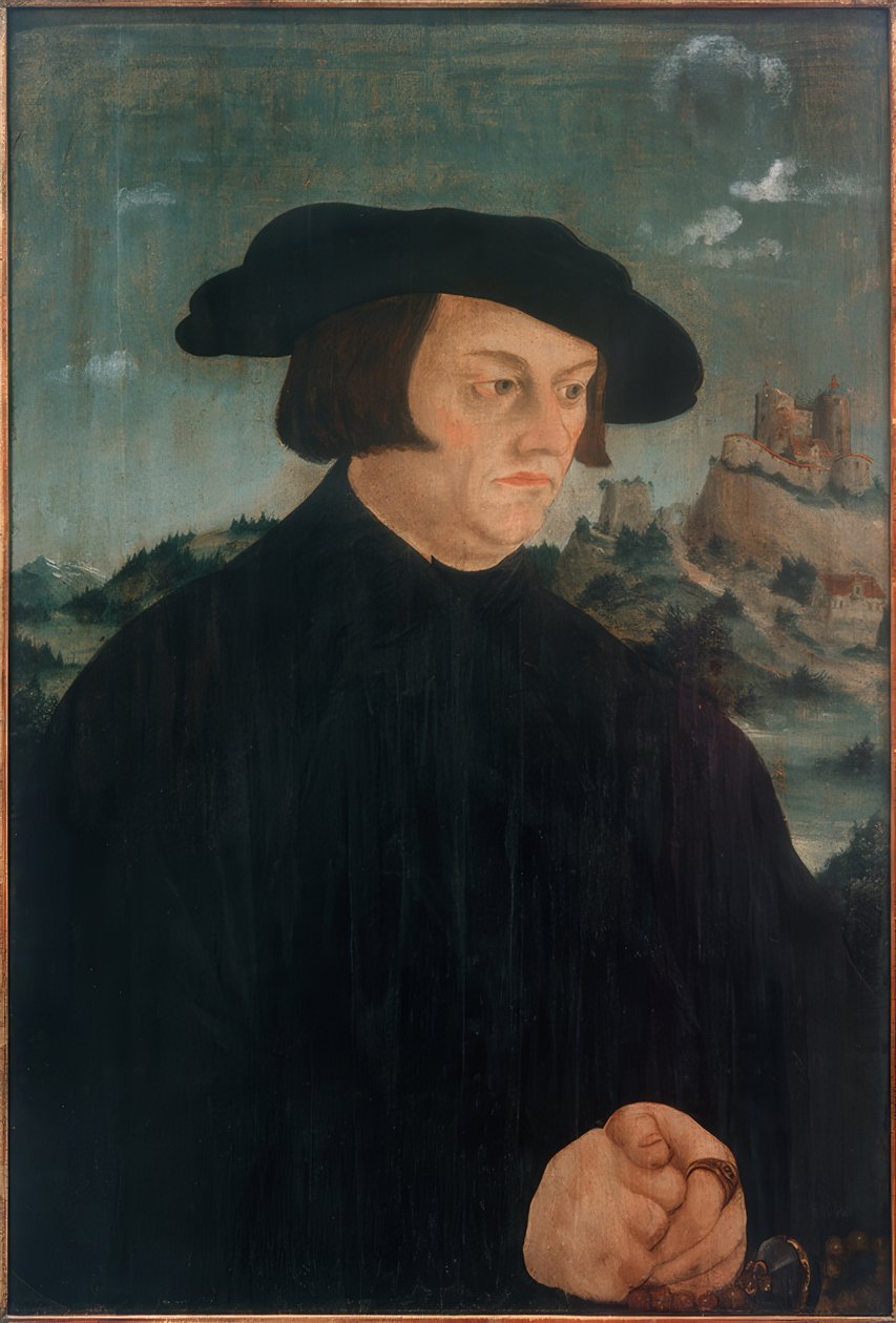 Portrait of a Man by Oberdeutscher Meister