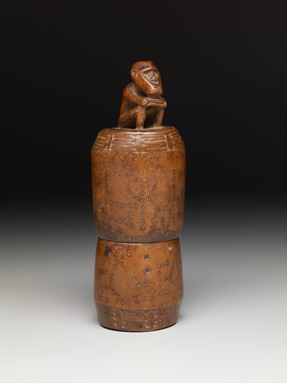 Ceremonial lime container (ahumama) by Oceanic Oceanic