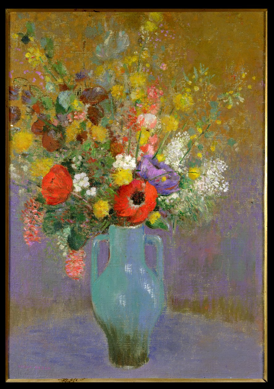 Bouquet of Wild Flowers by Odilon Redon