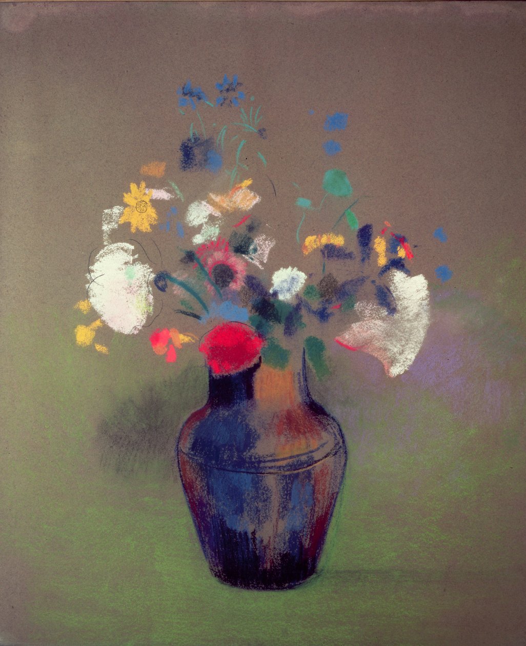 Vase of Flowers by Odilon Redon