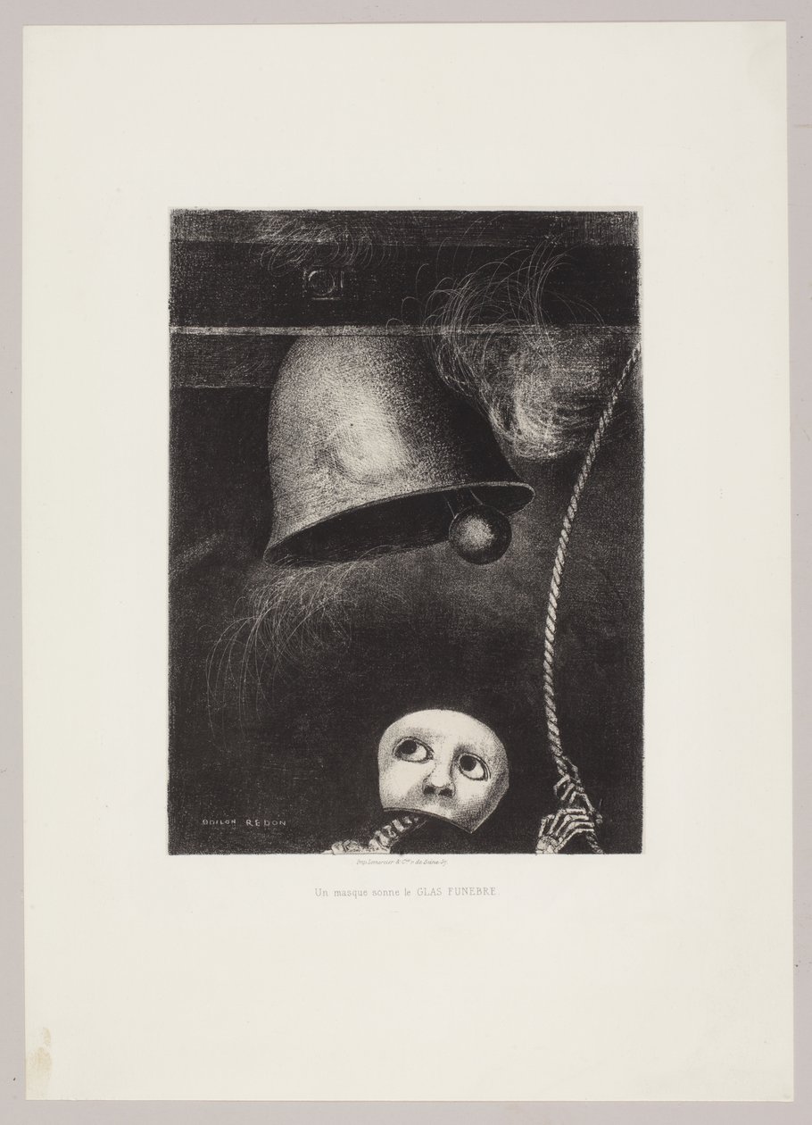 To Edgar Poe by Odilon Redon