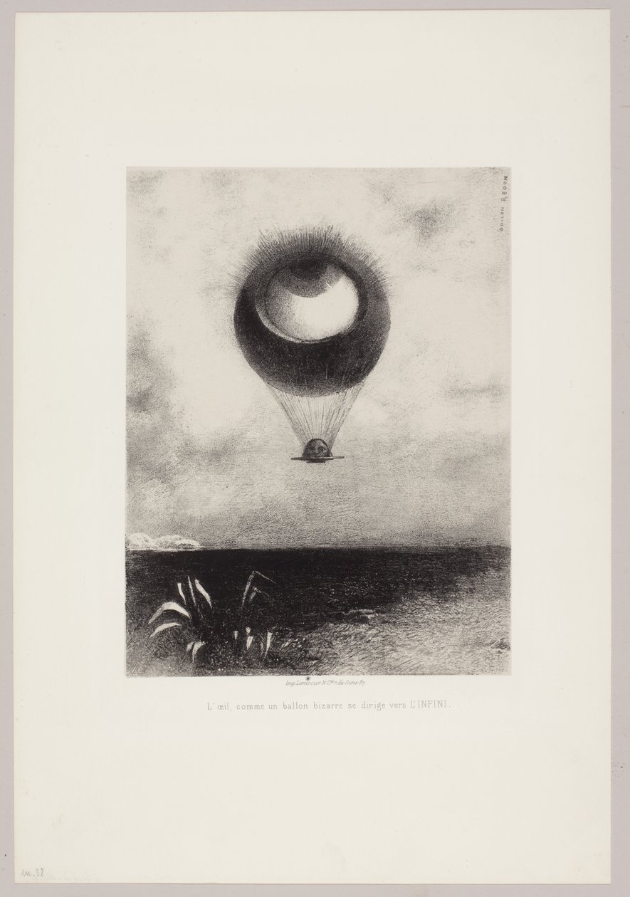 To Edgar Poe by Odilon Redon
