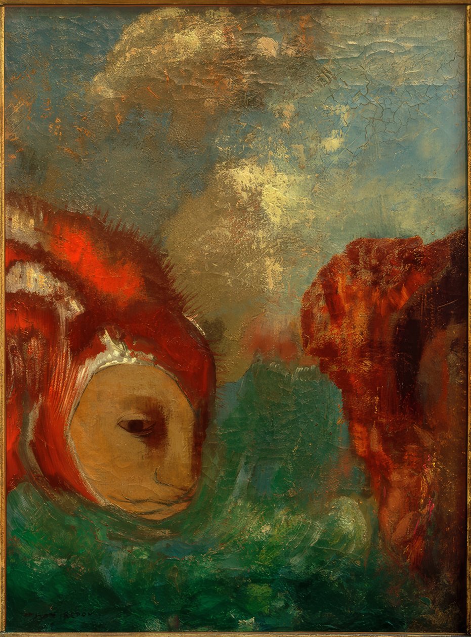 Angelica and the Dragon by Odilon Redon