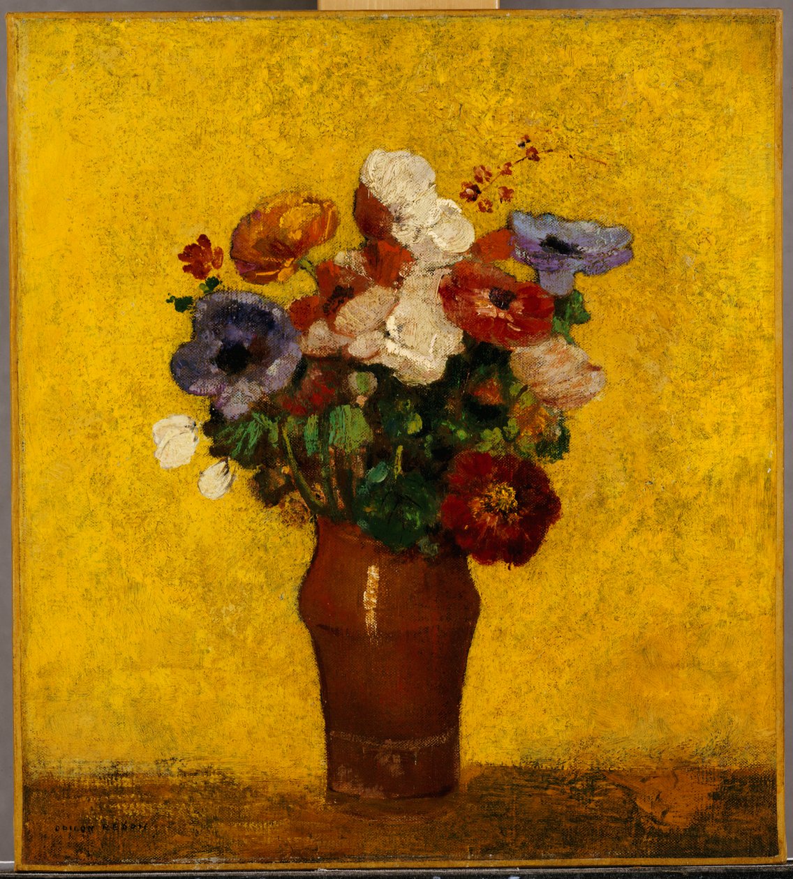 Flowers by Odilon Redon