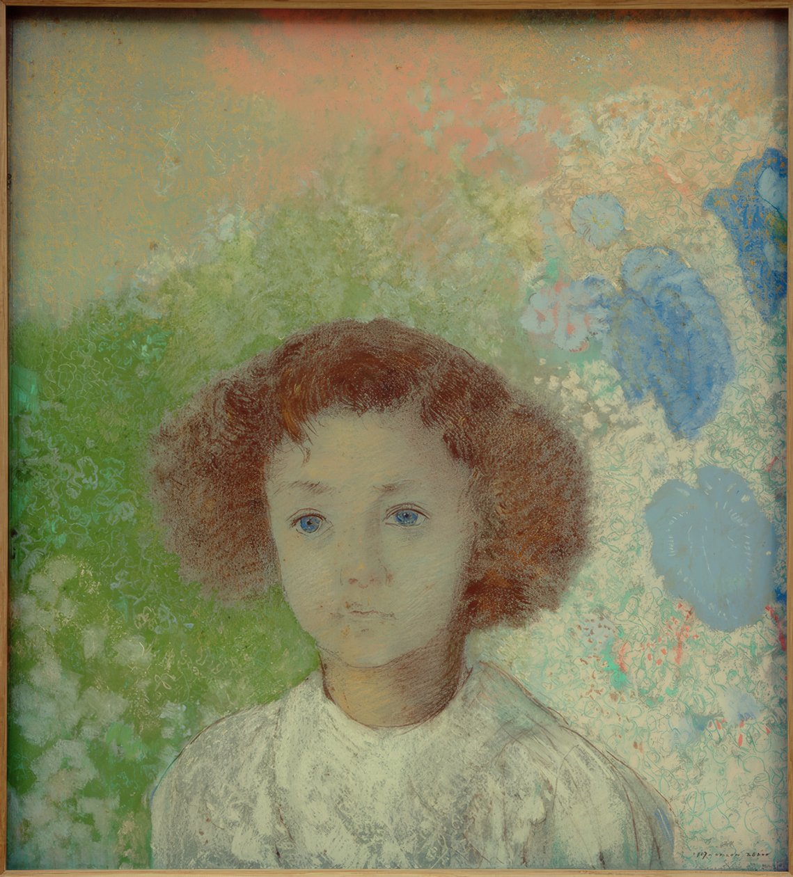 Mademoiselle de Gonet by Odilon Redon