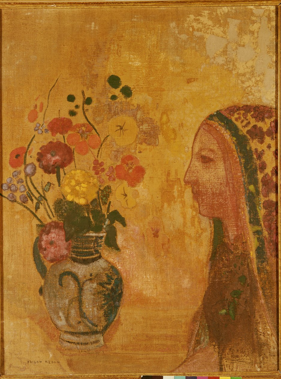 Profile of a Woman by Odilon Redon