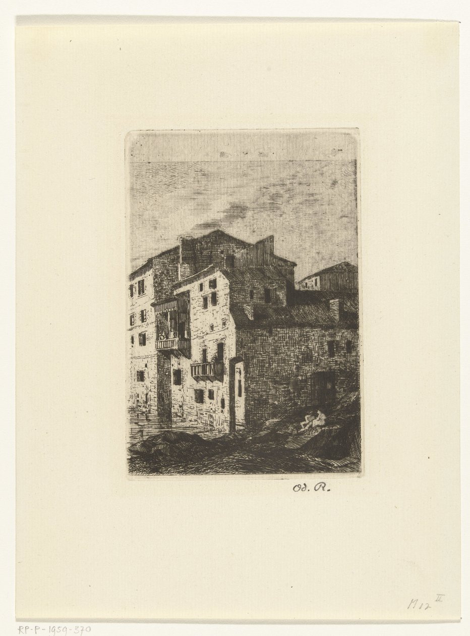Saint-Jean-Pied-de-Port by Odilon Redon