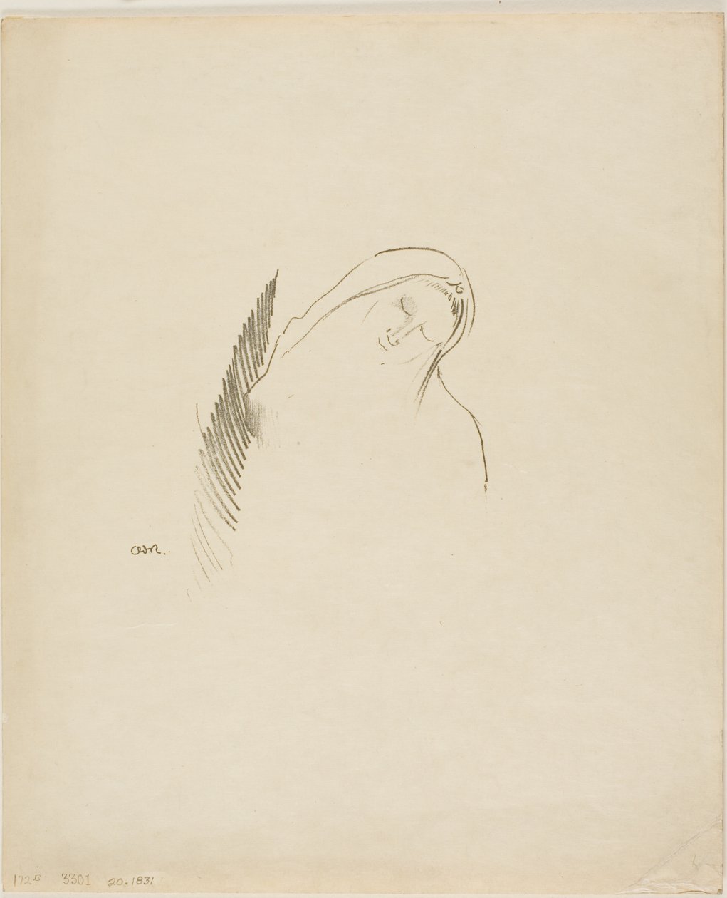 Sleep by Odilon Redon