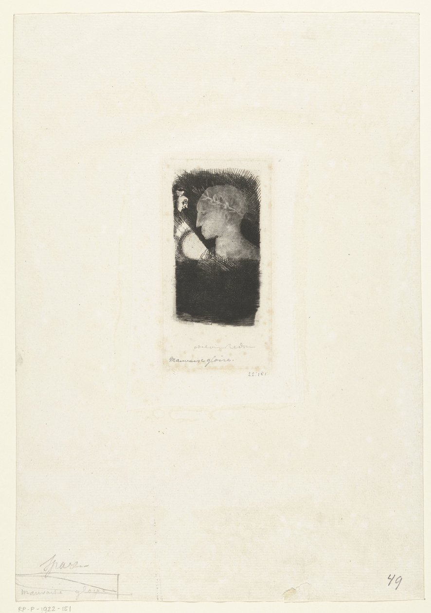 False Glory by Odilon Redon