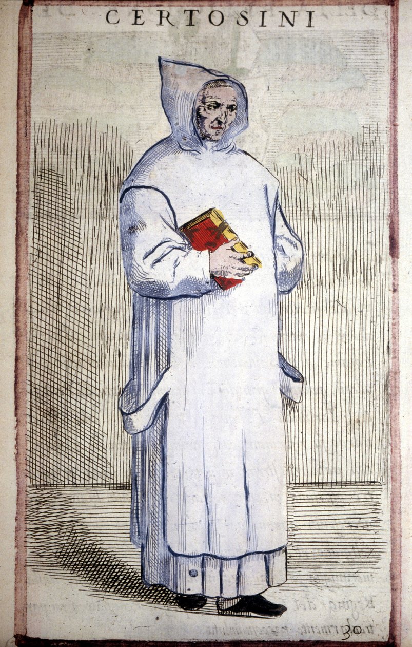 Religious order: Carthusian by Odoardo Fialetti