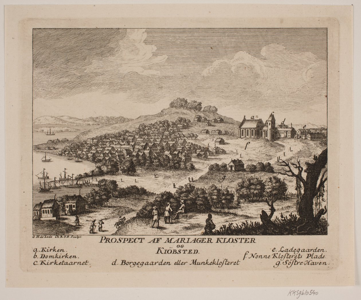 Mariager Monastery by Odvardt Helmoldt de Lode