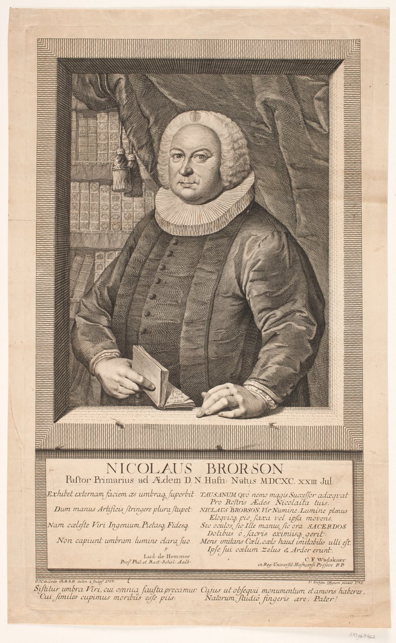 Nicolai Brorson by Odvardt Helmoldt de Lode